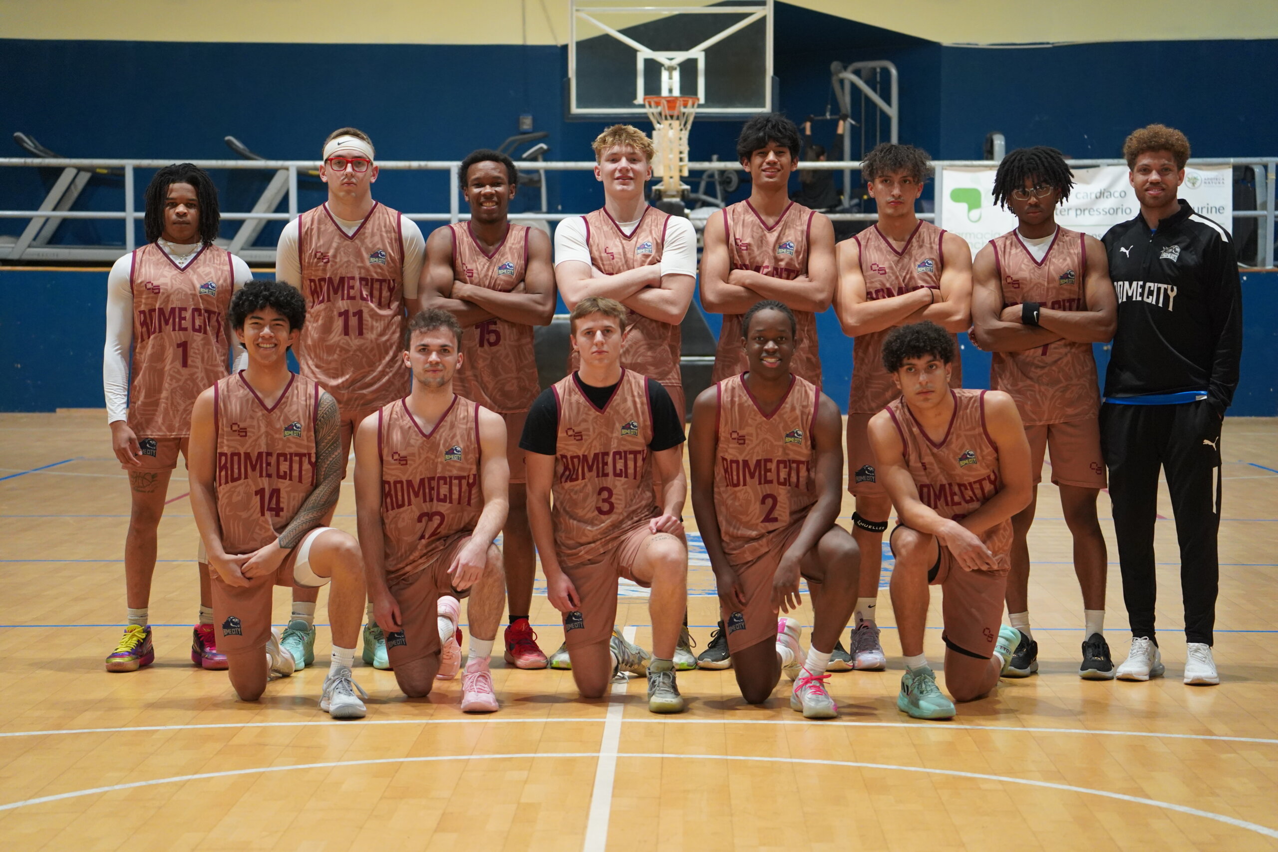 Rome City Institute men's basketball team