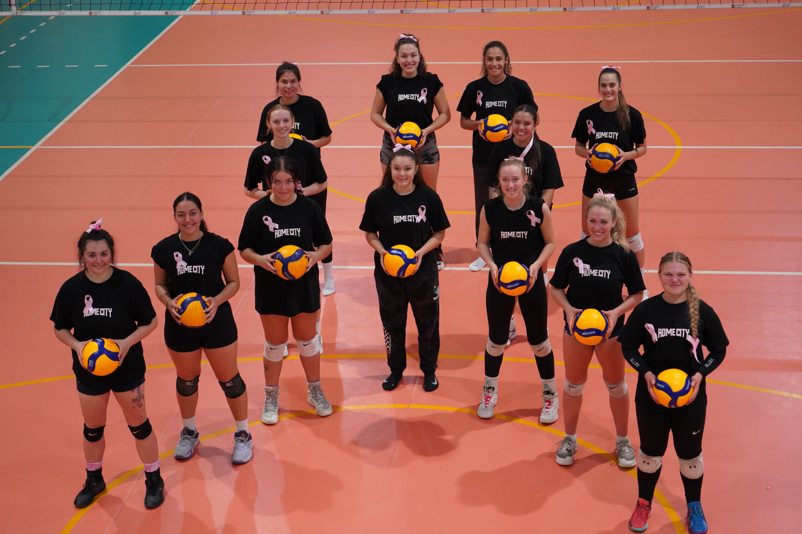 Rome City Institute volleyball team
