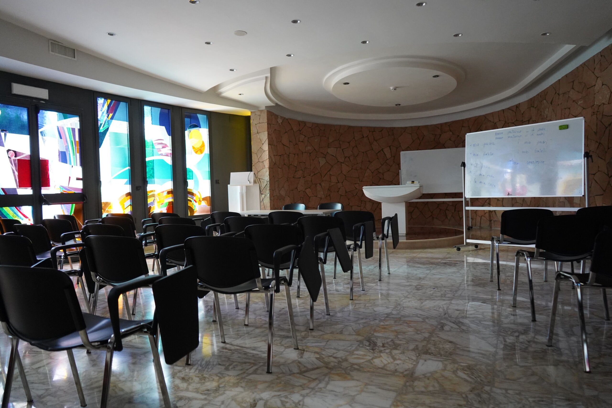 Rome City Prep Academy auditorium and study hall