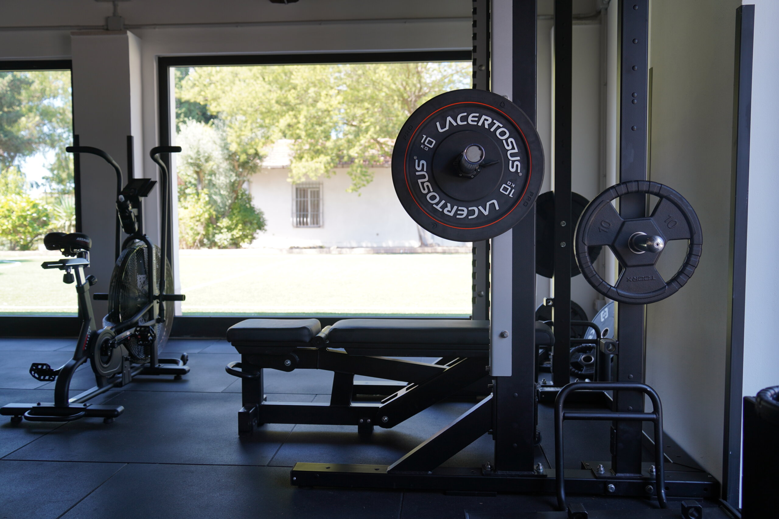 Rome City Prep Academy fitness center free weights
