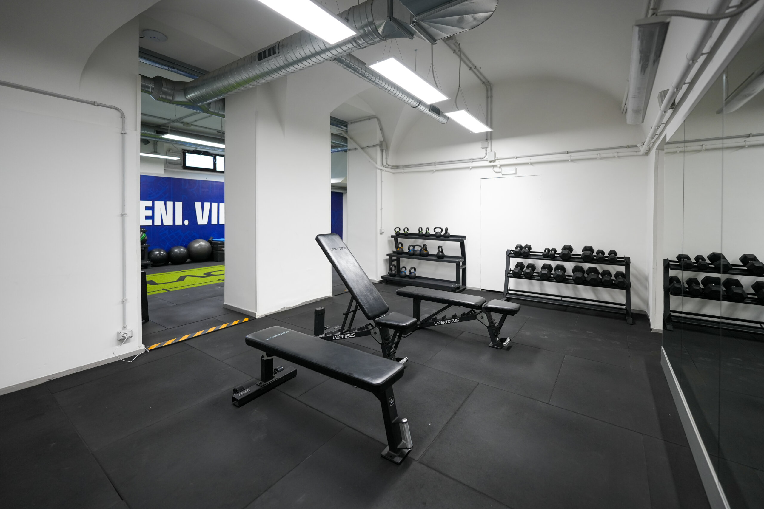 Gym at Villa Caproni